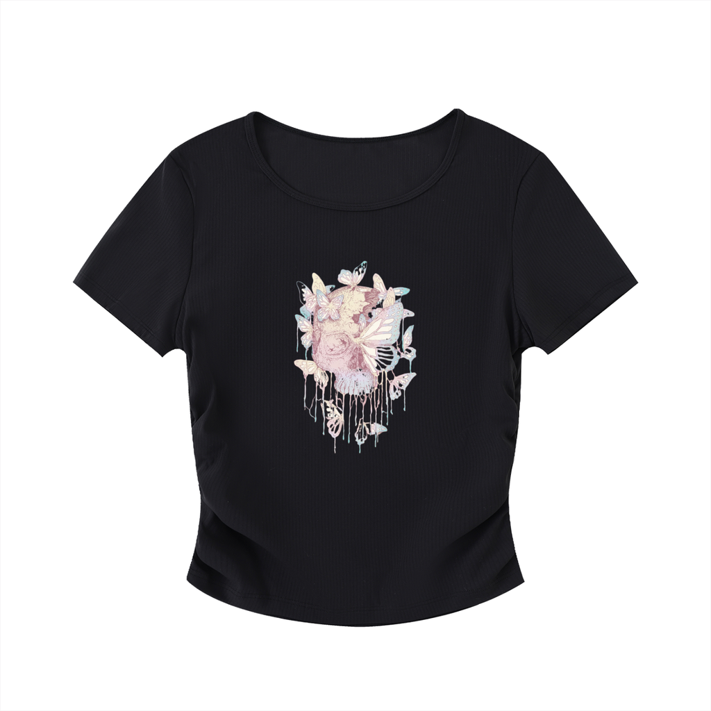 VintageBreezy Crop Top