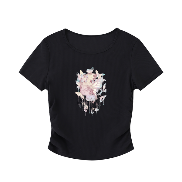 VintageBreezy Crop Top