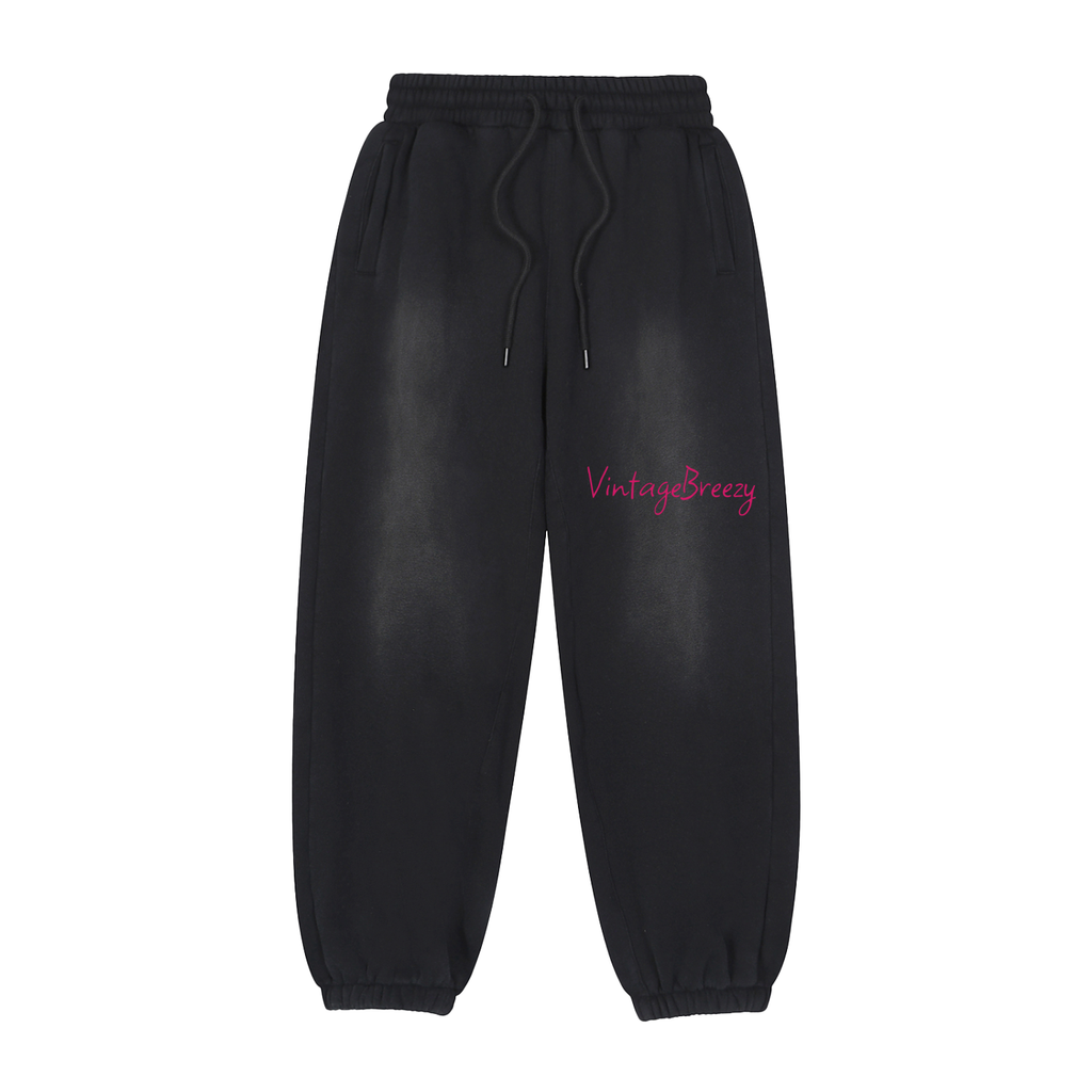 Vintage Washed Fleece Jogger Sweatpants