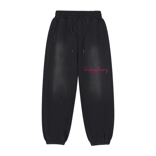 Vintage Washed Fleece Jogger Sweatpants