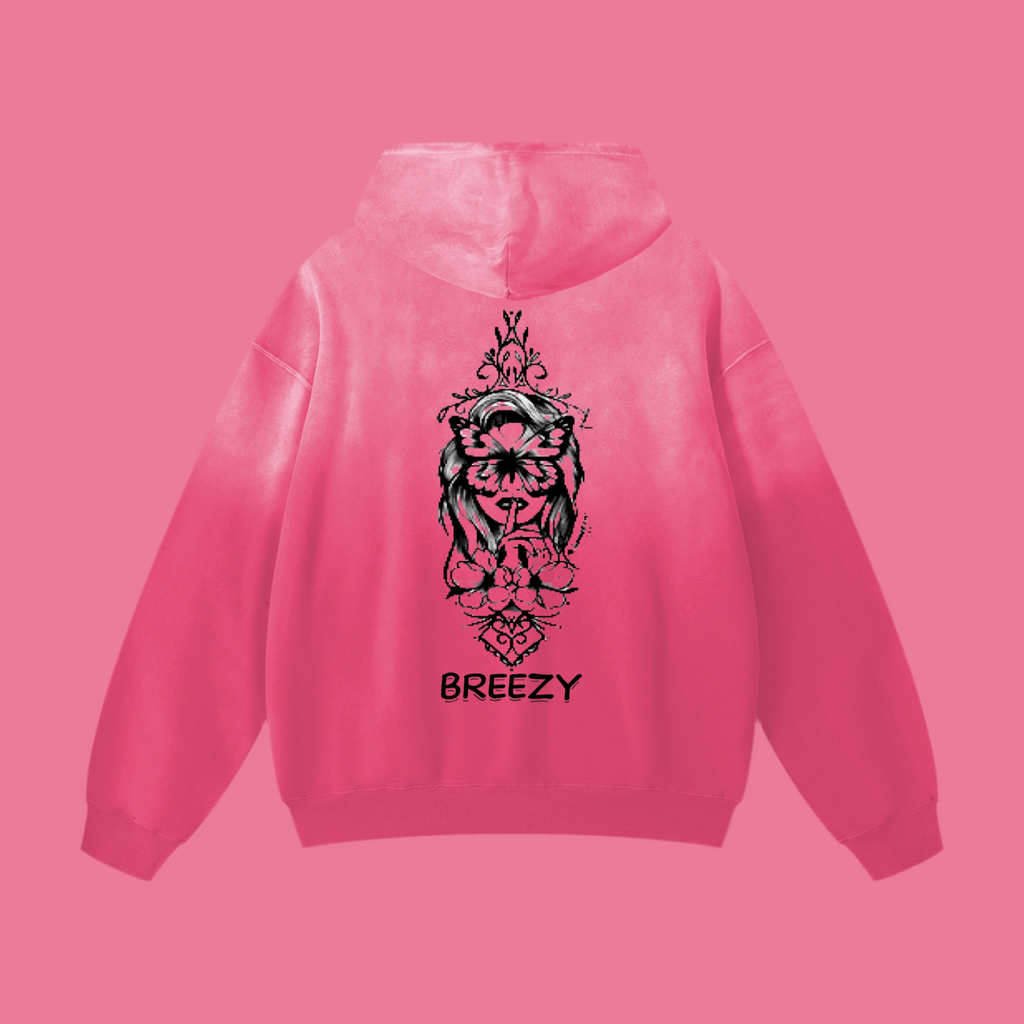 Vintage Breezy essential Oversized Hoodie