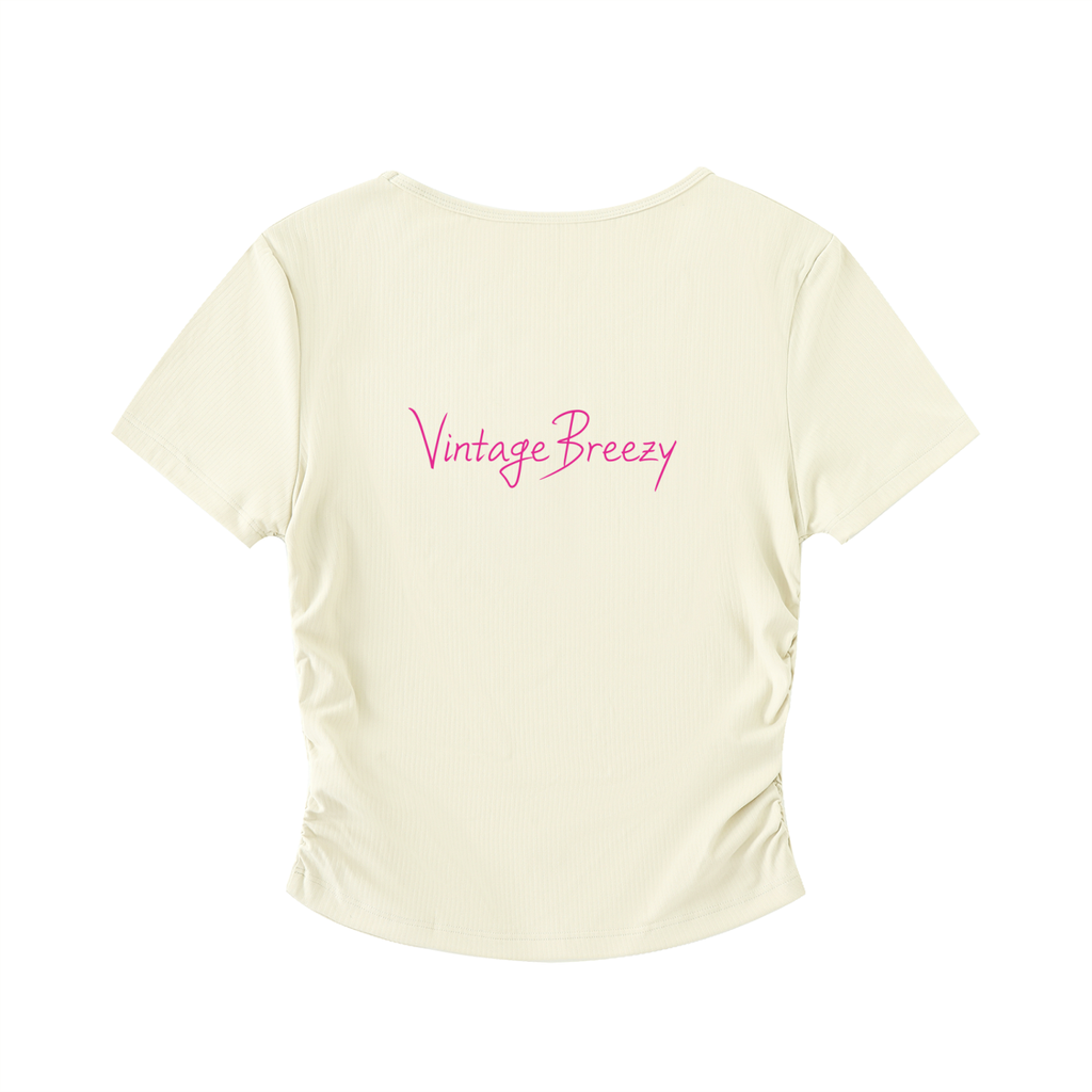 VintageBreezy Crop Top